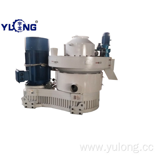 Yulong wheat straw pellet press used